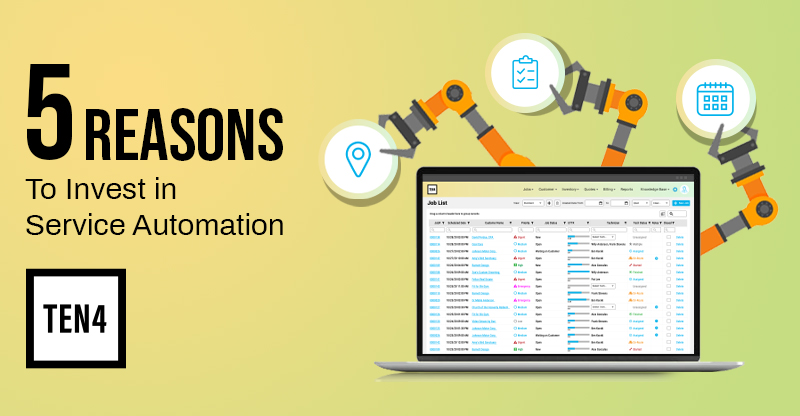 top 5 Reasons to Invest in Service Automation